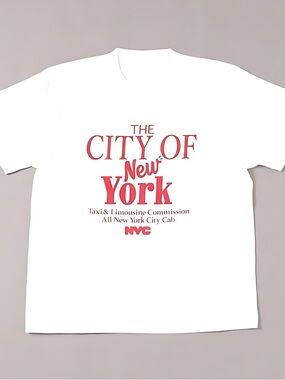City of New York Womens Mens T-shirt Unisex